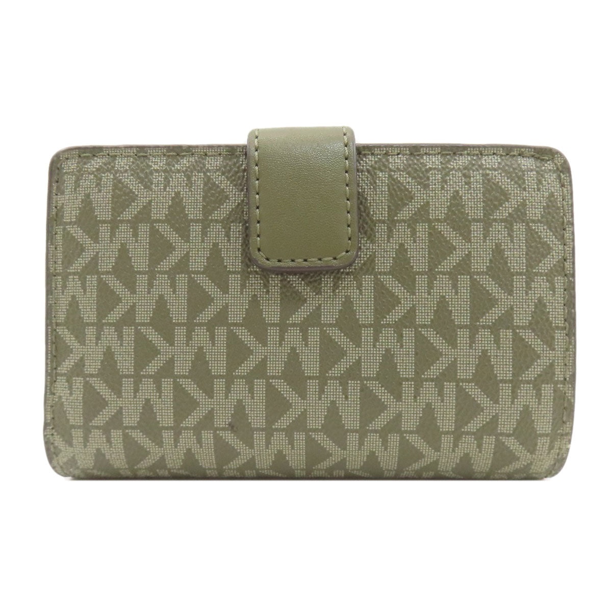 Michael Kors マイケルコース MKシグネチャー 二つ折り財布（小銭入れあり） PVC レディース 中古