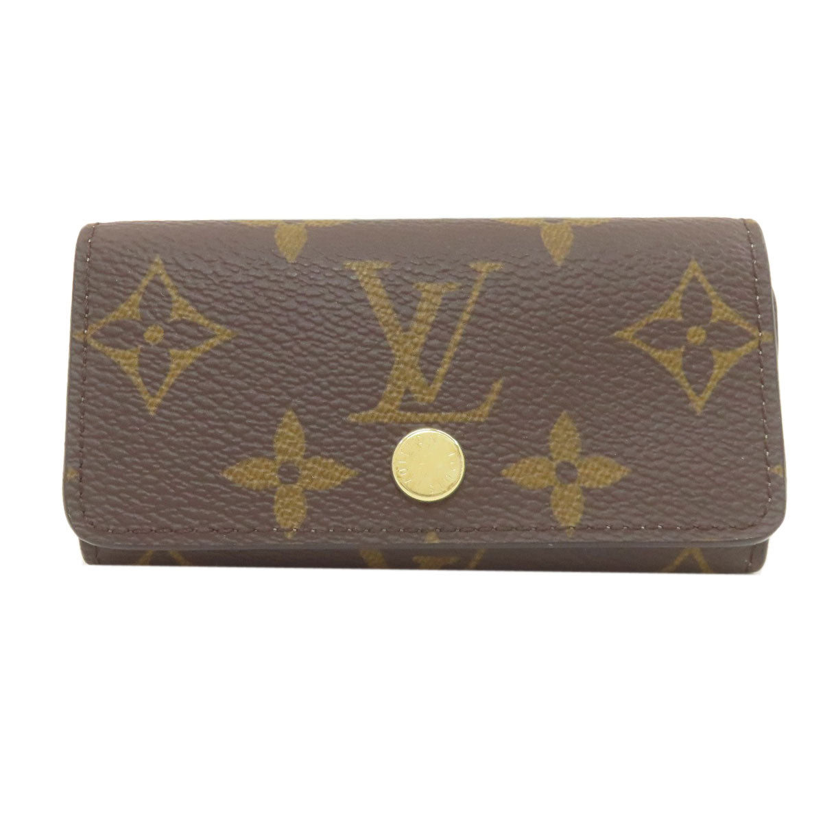 LOUIS VUITTON ルイヴィトン M83265 ミュルティクレ4 キーケース レザー レディース 中古