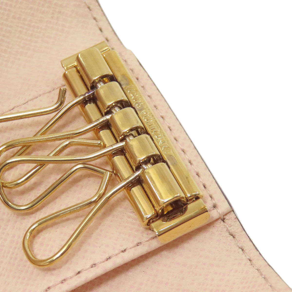 LOUIS VUITTON ルイヴィトン M83265 ミュルティクレ4 キーケース レザー レディース 中古