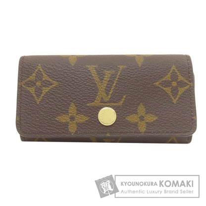 LOUIS VUITTON ルイヴィトン M83265 ミュルティクレ4 キーケース レザー レディース 中古
