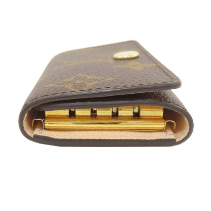 LOUIS VUITTON ルイヴィトン M83265 ミュルティクレ4 キーケース レザー レディース 中古