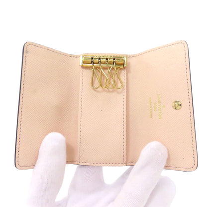 LOUIS VUITTON ルイヴィトン M83265 ミュルティクレ4 キーケース レザー レディース 中古