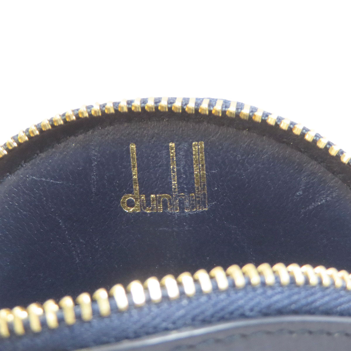 Dunhill ダンヒル ロゴモチーフ コインケース レザー レディース 中古