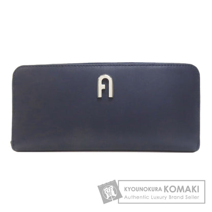 Furla フルラ アーチロゴ 長財布（小銭入れあり） レザー レディース 中古