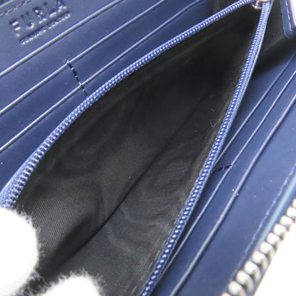 Furla フルラ アーチロゴ 長財布（小銭入れあり） レザー レディース 中古