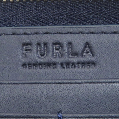 Furla フルラ アーチロゴ 長財布（小銭入れあり） レザー レディース 中古
