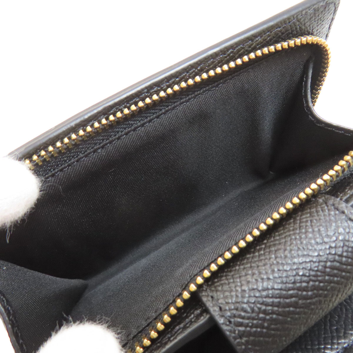 COACH コーチ 6390 ロゴ 二つ折り財布（小銭入れあり） レザー レディース 中古
