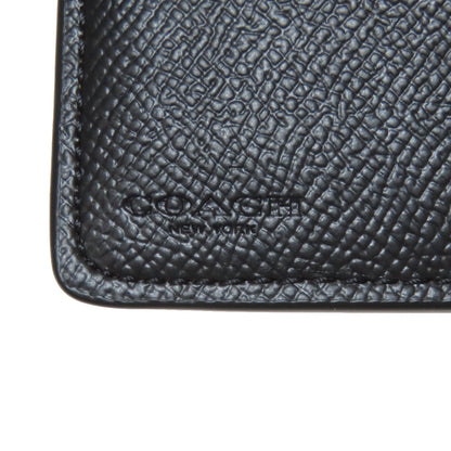 COACH コーチ 6390 ロゴ 二つ折り財布（小銭入れあり） レザー レディース 中古