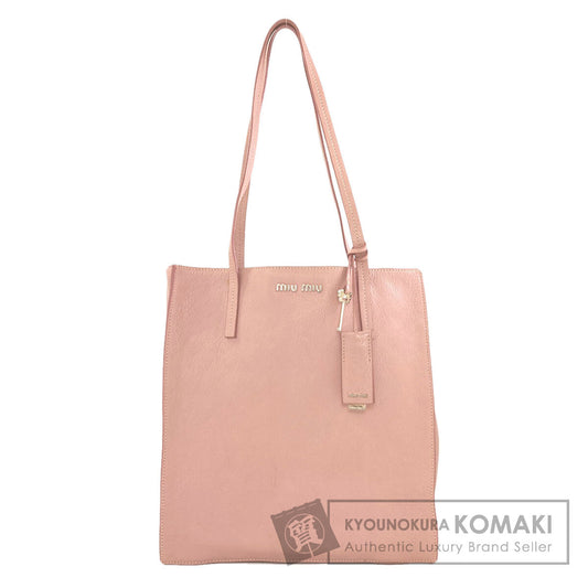 ミュウミュウ ロゴ トートバッグ 中古 商品画像1
