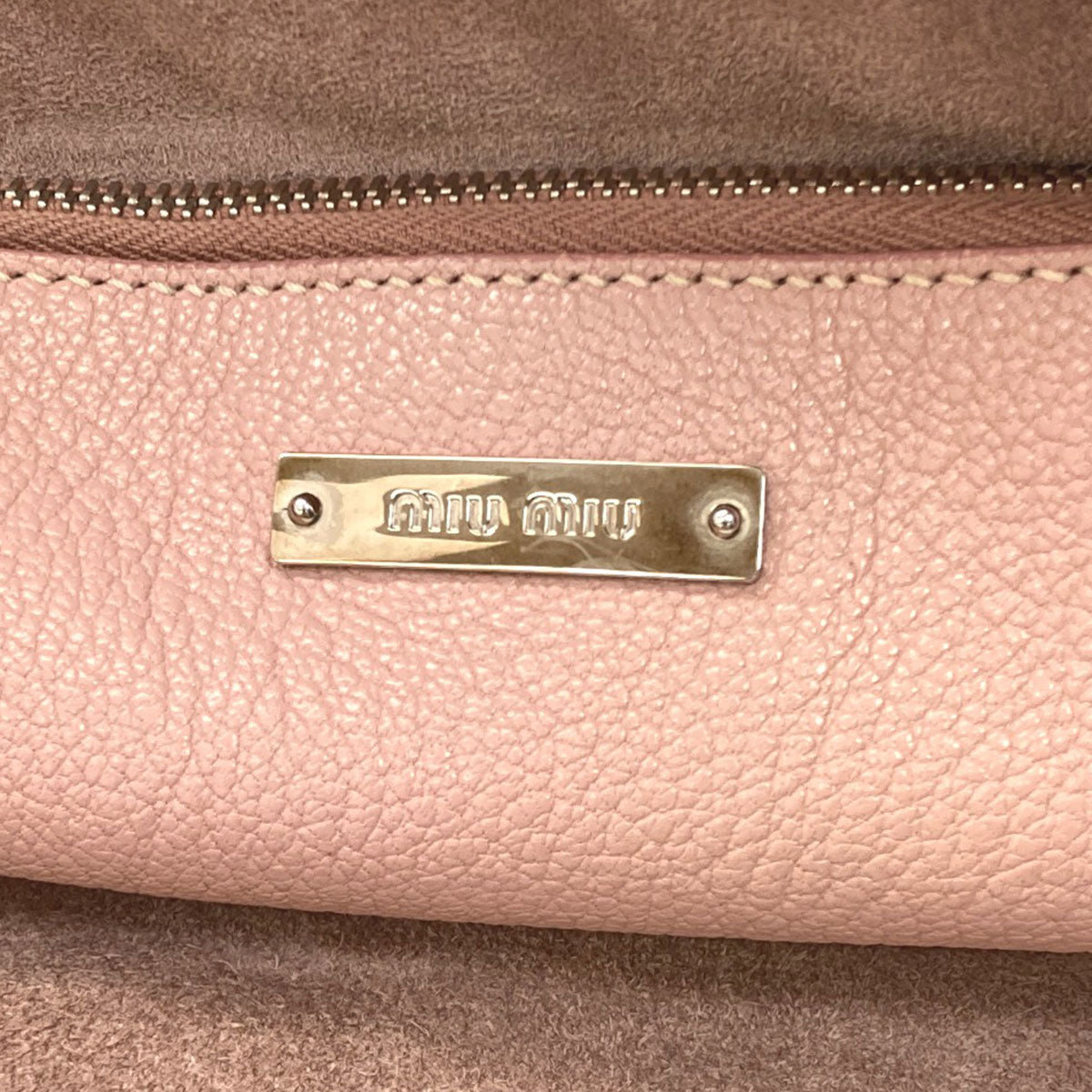 ミュウミュウ ロゴ トートバッグ 中古 商品画像7