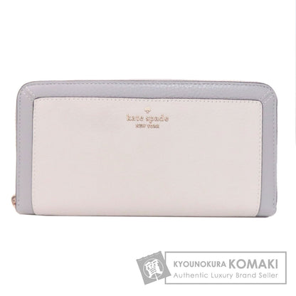 kate spade ケイトスペード ロゴ 長財布（小銭入れあり） レザー レディース 中古