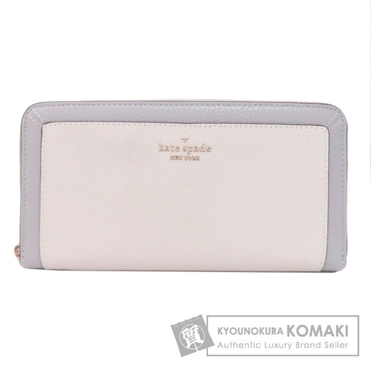 kate spade ケイトスペード ロゴ 長財布（小銭入れあり） レザー レディース 中古