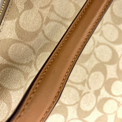 COACH コーチ C1554 シグネチャー ショルダーバッグ PVC レディース 中古