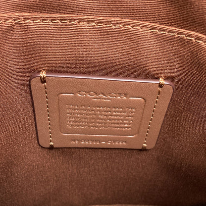 COACH コーチ C1554 シグネチャー ショルダーバッグ PVC レディース 中古