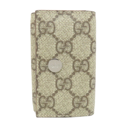 GUCCI グッチ 115063 GGスプリーム キーケース PVC レディース 中古