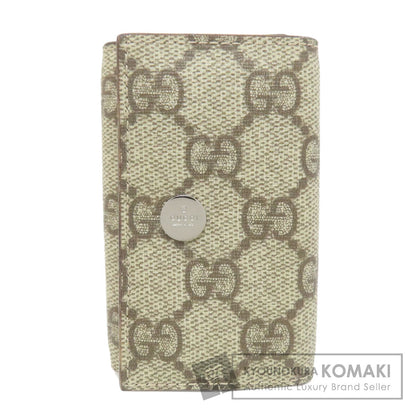 GUCCI グッチ 115063 GGスプリーム キーケース PVC レディース 中古