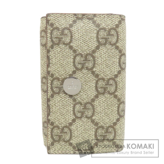 GUCCI グッチ 115063 GGスプリーム キーケース PVC レディース 中古