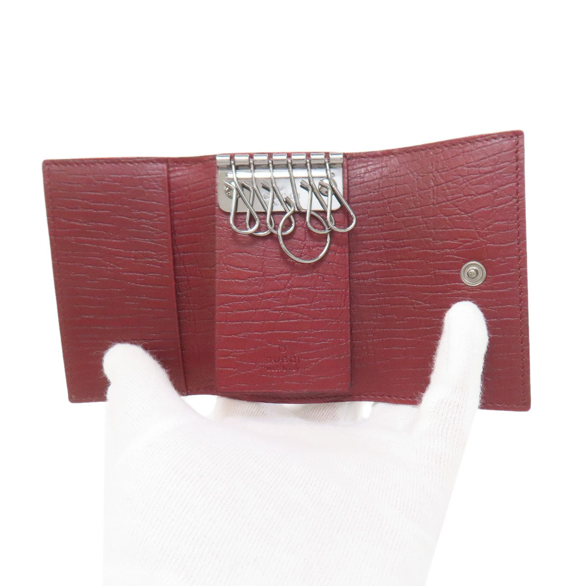 GUCCI グッチ 115063 GGスプリーム キーケース PVC レディース 中古