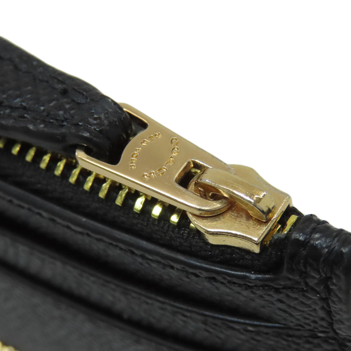 COACH コーチ 88250 キーリング付き コインケース レザー レディース 中古