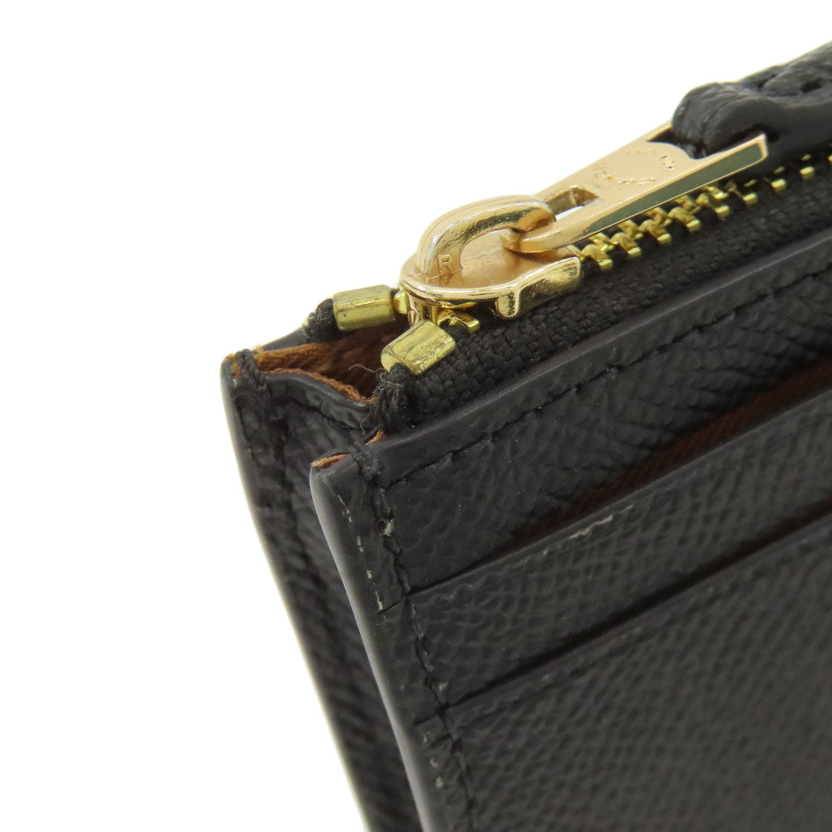 COACH コーチ 88250 キーリング付き コインケース レザー レディース 中古