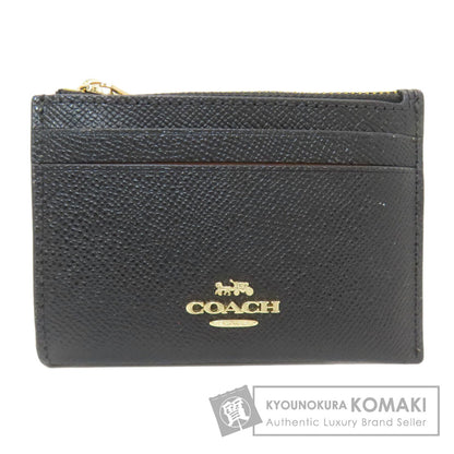 COACH コーチ 88250 キーリング付き コインケース レザー レディース 中古