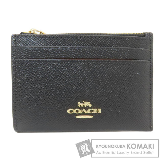 COACH コーチ 88250 キーリング付き コインケース レザー レディース 中古