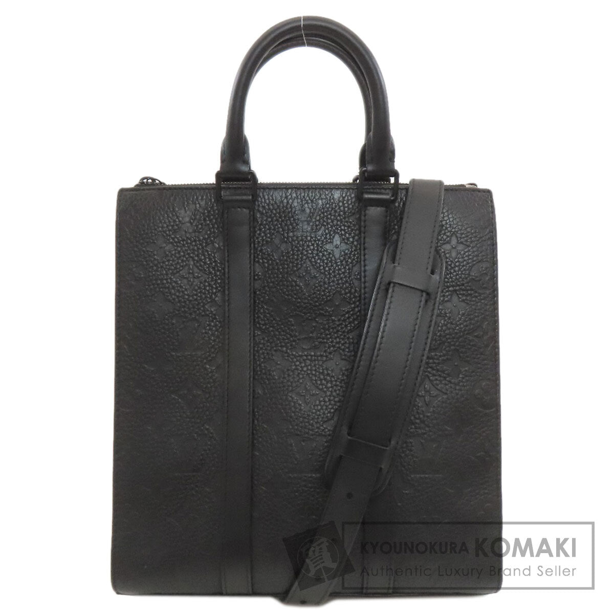LOUIS VUITTON ルイヴィトン M21884 サックプラクロス ハンドバッグ トリヨンレザー メンズ 中古