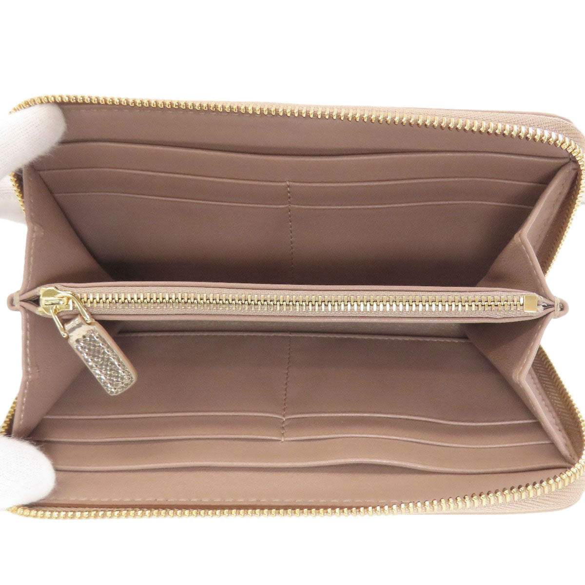 BVLGARI ブルガリ ブルガリブルガリ 長財布（小銭入れあり） レザー レディース 中古