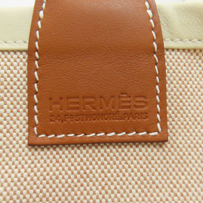 HERMES エルメス スティープ25 ハンドバッグ トワルアッシュ レディース 中古
