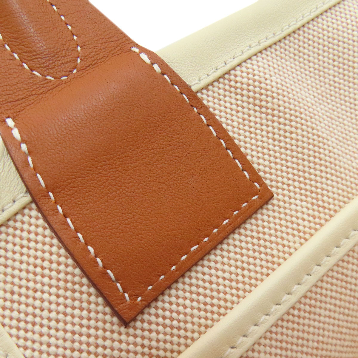 HERMES エルメス スティープ25 ハンドバッグ トワルアッシュ レディース 中古