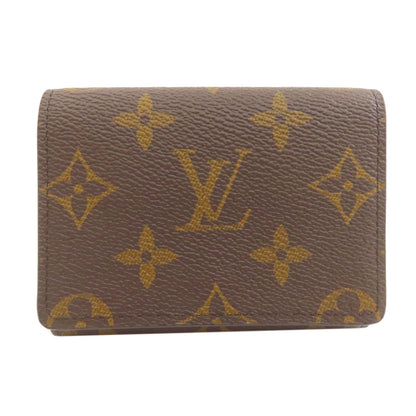 LOUIS VUITTON ルイヴィトン M63801 アンヴェロップ・カルト ドゥ ヴィジット カードケース モノグラムキャンバス レディース 中古