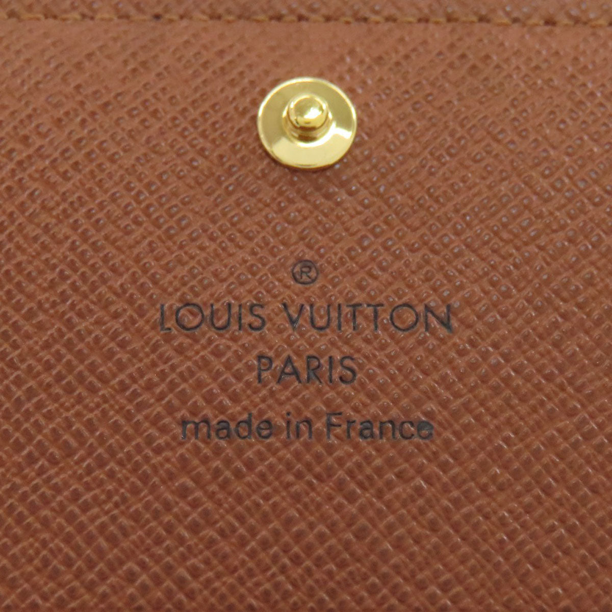 LOUIS VUITTON ルイヴィトン M63801 アンヴェロップ・カルト ドゥ ヴィジット カードケース モノグラムキャンバス レディース 中古