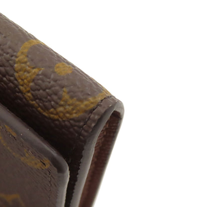 LOUIS VUITTON ルイヴィトン M63801 アンヴェロップ・カルト ドゥ ヴィジット カードケース モノグラムキャンバス レディース 中古