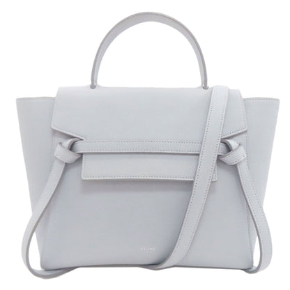CELINE セリーヌ ベルトバッグ 2WAY ハンドバッグ レザー レディース 中古