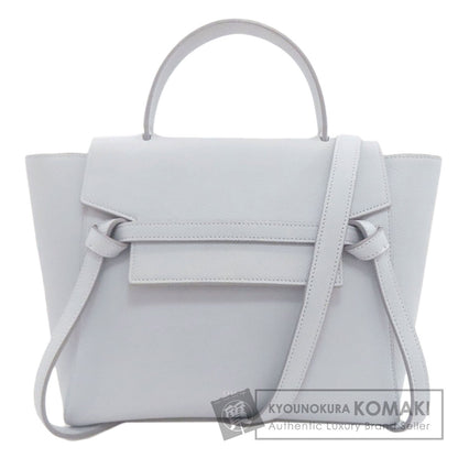 CELINE セリーヌ ベルトバッグ 2WAY ハンドバッグ レザー レディース 中古