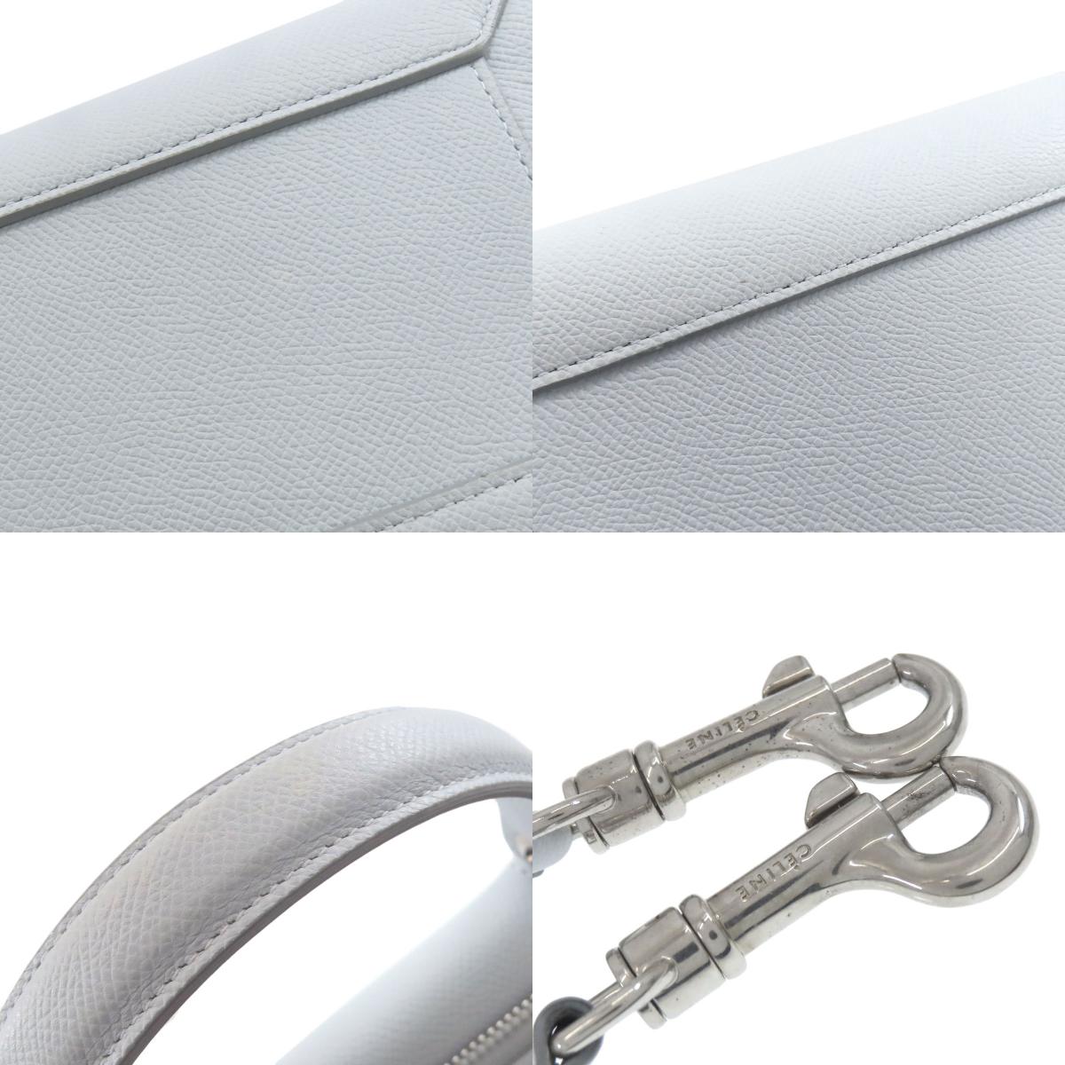 CELINE セリーヌ ベルトバッグ 2WAY ハンドバッグ レザー レディース 中古