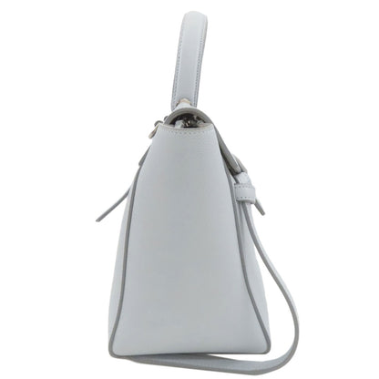CELINE セリーヌ ベルトバッグ 2WAY ハンドバッグ レザー レディース 中古