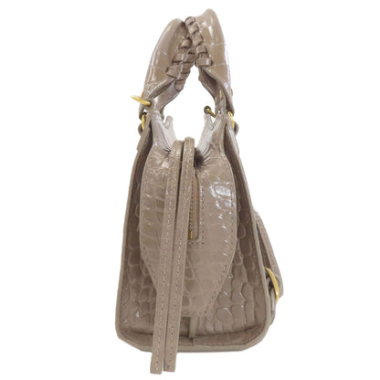 BALENCIAGA バレンシアガ 638524 ネオクラシック ミニ シティ 2WAY ハンドバッグ カーフ レディース 中古