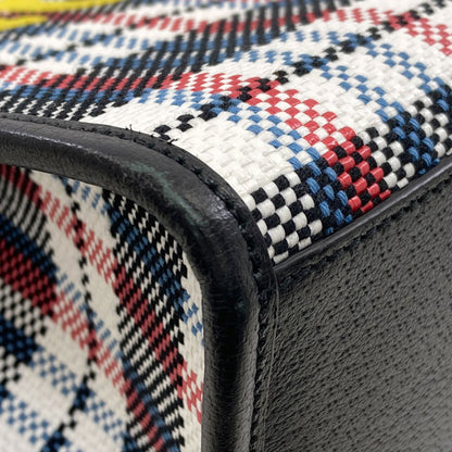GUCCI グッチ 659983 エンブロイダリー 2WAY ハンドバッグ キャンバス レディース 中古
