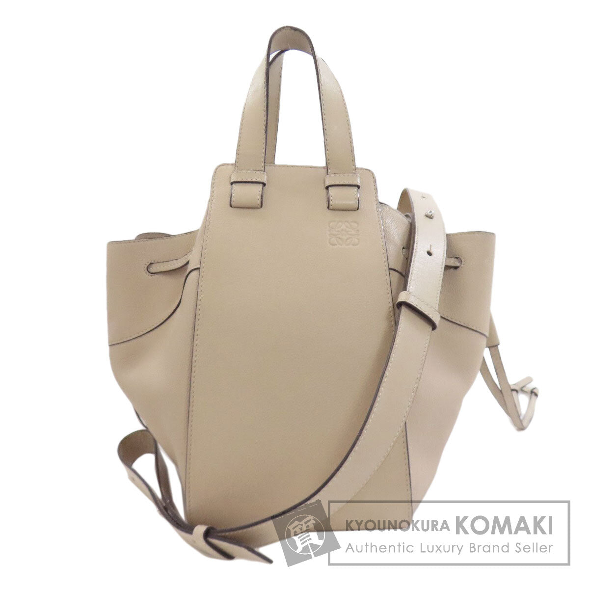 LOEWE ロエベ ハンモック 2WAY ハンドバッグ カーフ レディース 中古