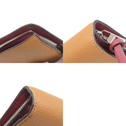 LOEWE ロエベ バーティカル ウォレット 二つ折り財布（小銭入れあり） レザー レディース 中古