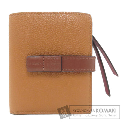 LOEWE ロエベ バーティカル ウォレット 二つ折り財布（小銭入れあり） レザー レディース 中古