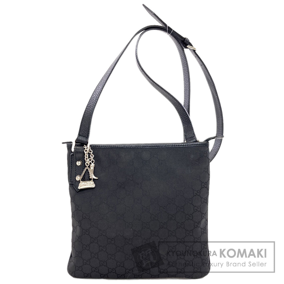 GUCCI グッチ 268620 GG アウトレット ショルダーバッグ ナイロン レディース 中古