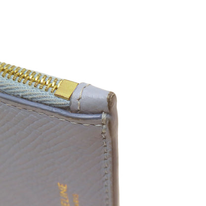 CELINE セリーヌ ロゴ カードケース レザー レディース 中古