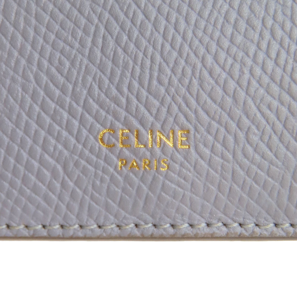 CELINE セリーヌ ロゴ カードケース レザー レディース 中古