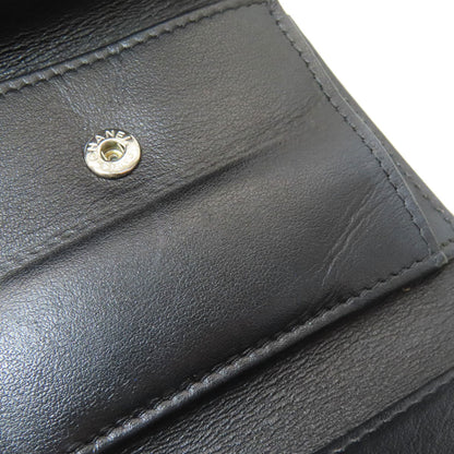 CHANEL シャネル マトラッセ 三つ折り財布 二つ折り財布（小銭入れあり） グレインド カーフスキン レディース 中古