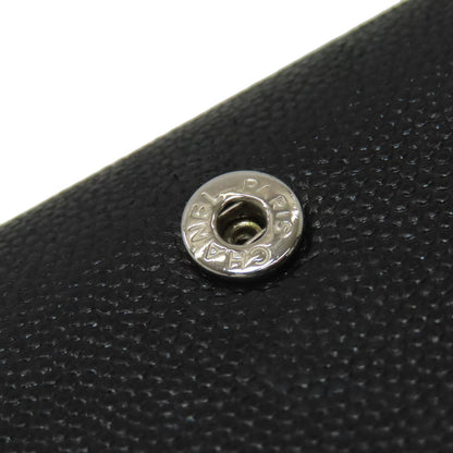 CHANEL シャネル マトラッセ 三つ折り財布 二つ折り財布（小銭入れあり） グレインド カーフスキン レディース 中古