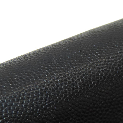 CHANEL シャネル マトラッセ 三つ折り財布 二つ折り財布（小銭入れあり） グレインド カーフスキン レディース 中古