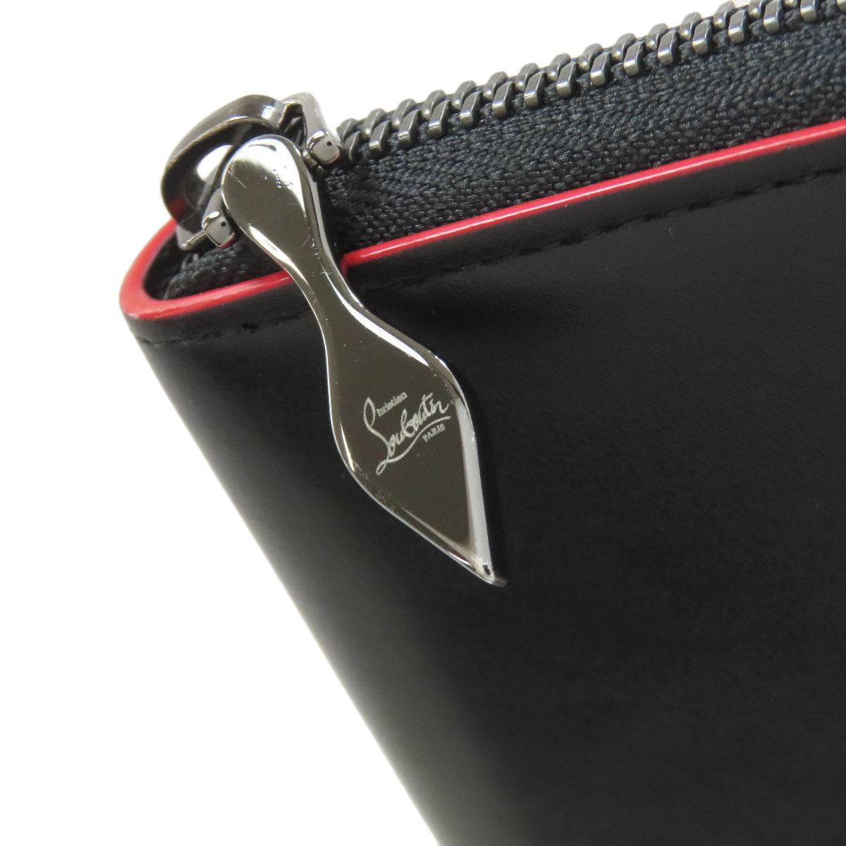 Christian Louboutin クリスチャンルブタン ロゴ 長財布（小銭入れあり） レザー レディース 中古