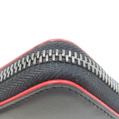 Christian Louboutin クリスチャンルブタン ロゴ 長財布（小銭入れあり） レザー レディース 中古